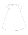 Sewing Kit : Trapeze Dress, Cotton Pinwale Corduroy