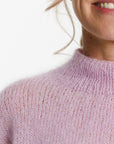 Plait Sleeve Sweater, Purl Foundry. Print Knitting Pattern