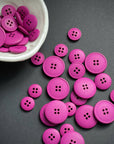 Recycled Hemp Button - Magnolia