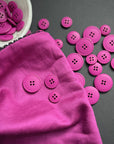 Recycled Hemp Button - Magnolia