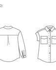 Papercut Patterns, Remy Shirt