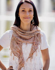 The Lone Skein Shawl, Joji. Print Knitting Pattern