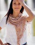 The Lone Skein Shawl, Joji. Print Knitting Pattern