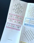 Zizashi Japanese Embroidery Kit - Natural Buttons