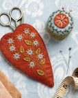 Scissors Pouch and Mini Pin Cushion Felt Craft Mini Kit