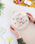 It's The Most Wonderful Time Cross Stitch Kit
