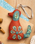 Folk Dog - Felt Hand Stitching Kit, Corinne Lapierre
