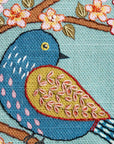 Birds & Blossoms - Printed Linen Embroidery Kit, Corinne Lapierre