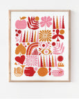 Harvest Grid Cross Stitch Kit