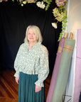 Sewing Kit : Ashling Blouse, Fleur Cotton Broadcloth