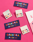 Grandma Made It/Grandma Loves You! Woven Labels