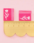 Tiny Floral - Sewing & Knitting Labels
