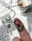 Teacup Stitch Marker – Mad Hatter’s Tea Party Edition