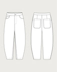 The Assembly Line - Barrel-Leg Trousers