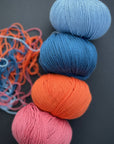 Bio Sesia 5 Organic Cotton Yarn 4ply. Coral 1753