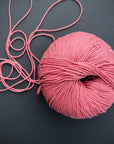 Bio Sesia 5 Organic Cotton Yarn 4ply. Coral 1753
