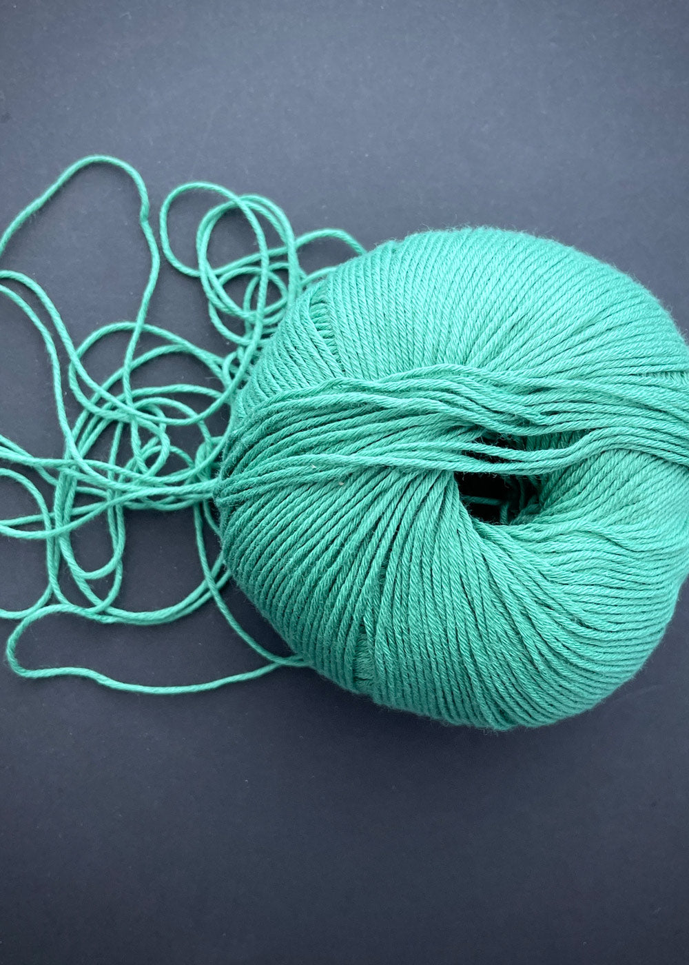 Bio Sesia Organic Cotton Yarn Crystal Green 2524 – Miss Maude
