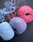 Bio Sesia 5 Organic Cotton Yarn 4ply. Lavender 2859