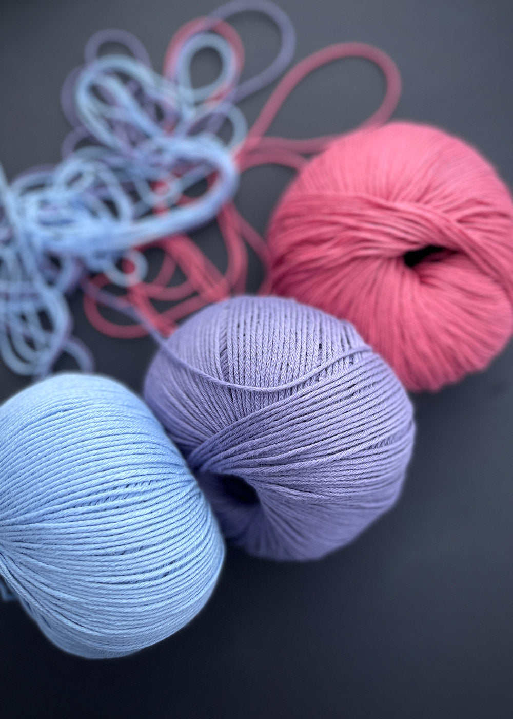 Bio Sesia 5 Organic Cotton Yarn 4ply. Powder Blue 982