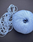 Bio Sesia 5 Organic Cotton Yarn 4ply. Powder Blue 982