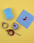 Mini Bauble Cross Stitch Kit: Ho Ho Ho