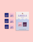 Aunty Made It Woven Labels