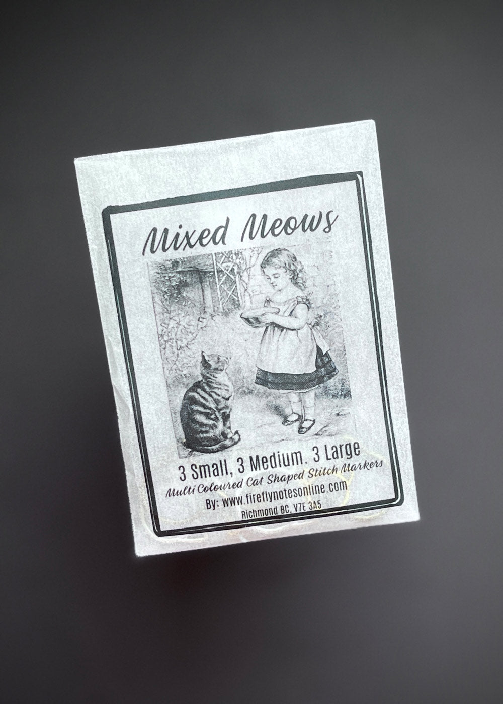 Mixed Meows Cat Stitch Marker Set