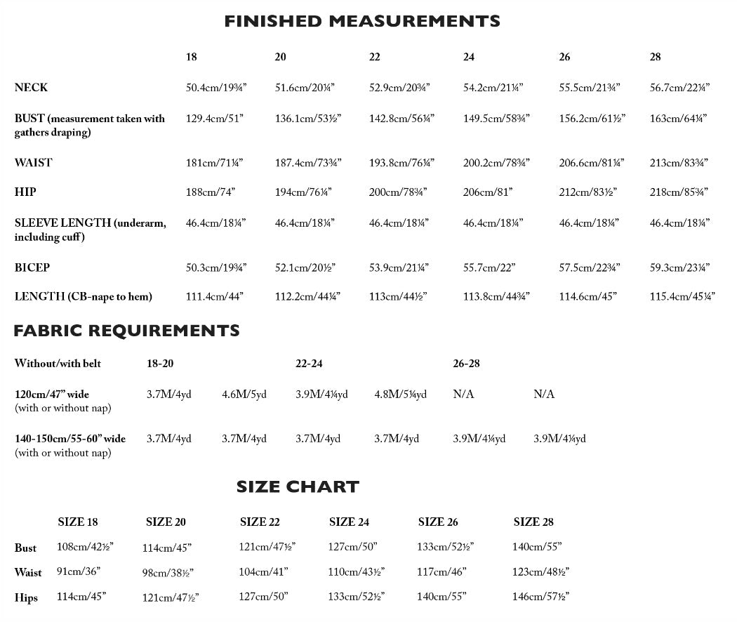 Merchant & Mills The Cawley Dress Sewing Pattern