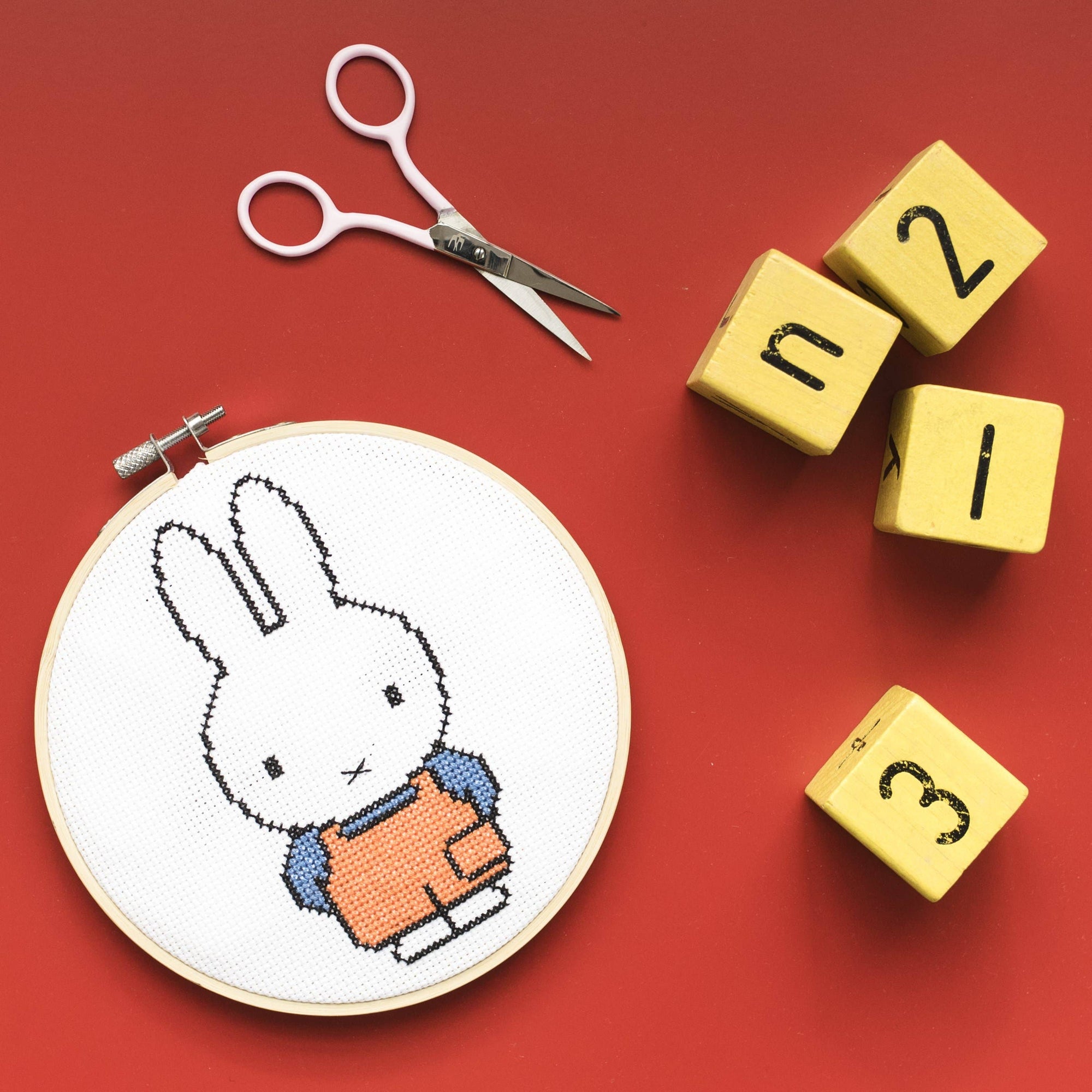 Miffy Dungaree Cross Stitch Kit: Dunagree