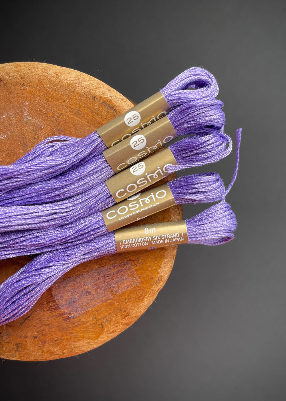 Pure Cotton Embroidery Thread - 8m. Col 174