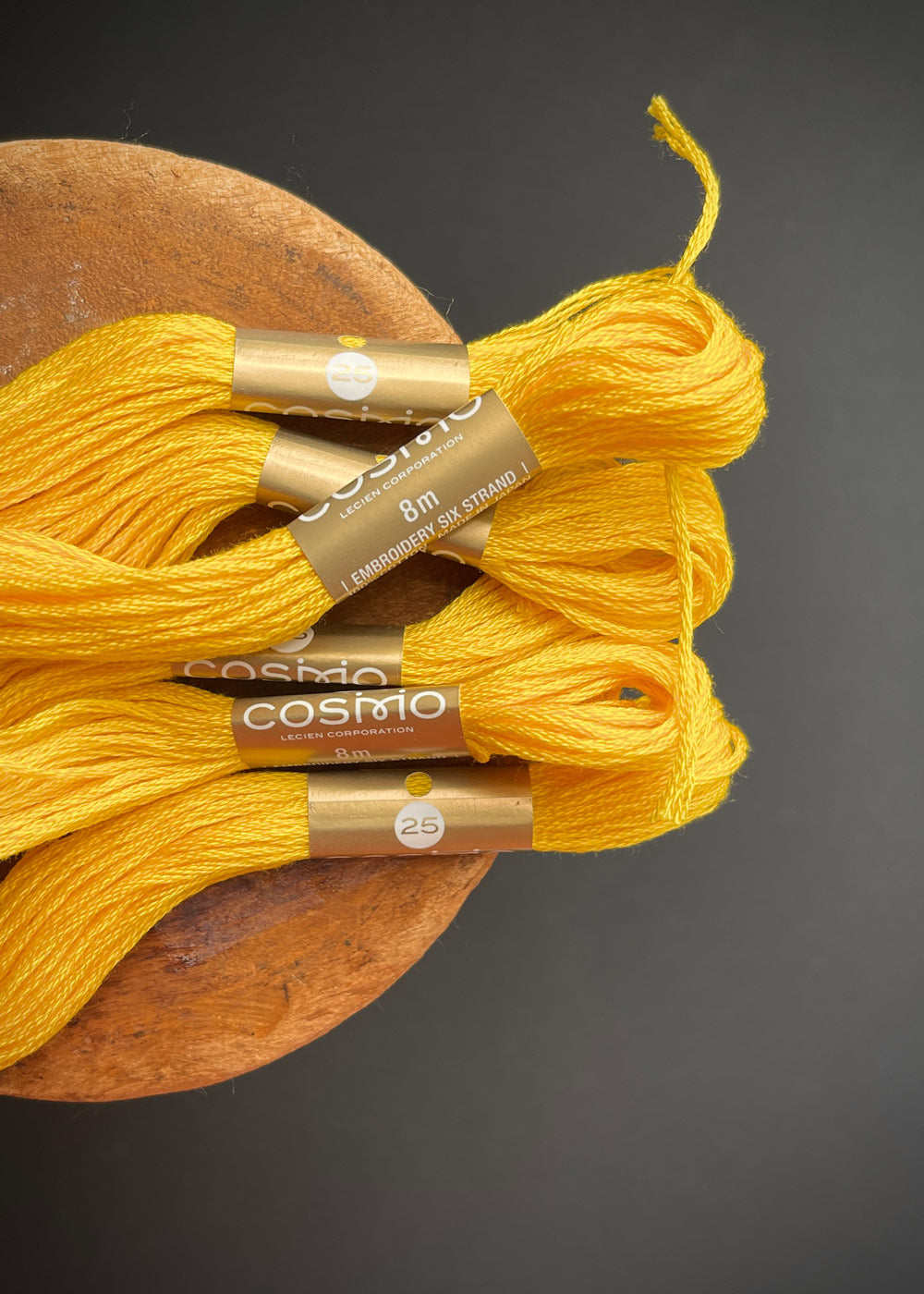 Pure Cotton Embroidery Thread - 8m. Col 301