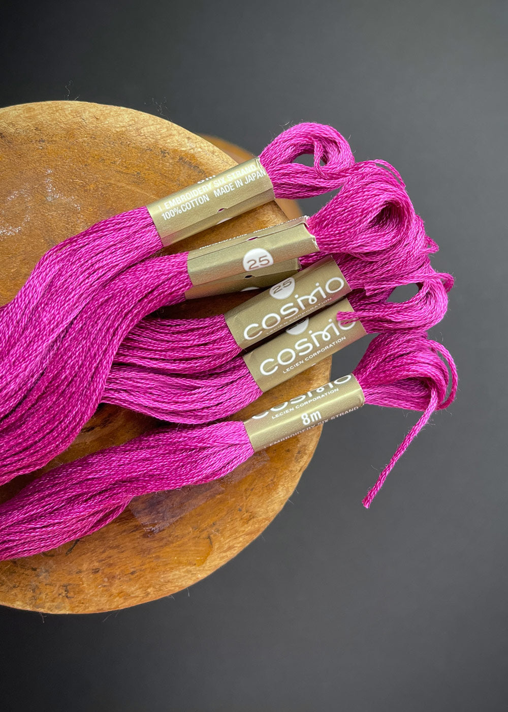 Pure Cotton Embroidery Thread - 8m. Col 485A