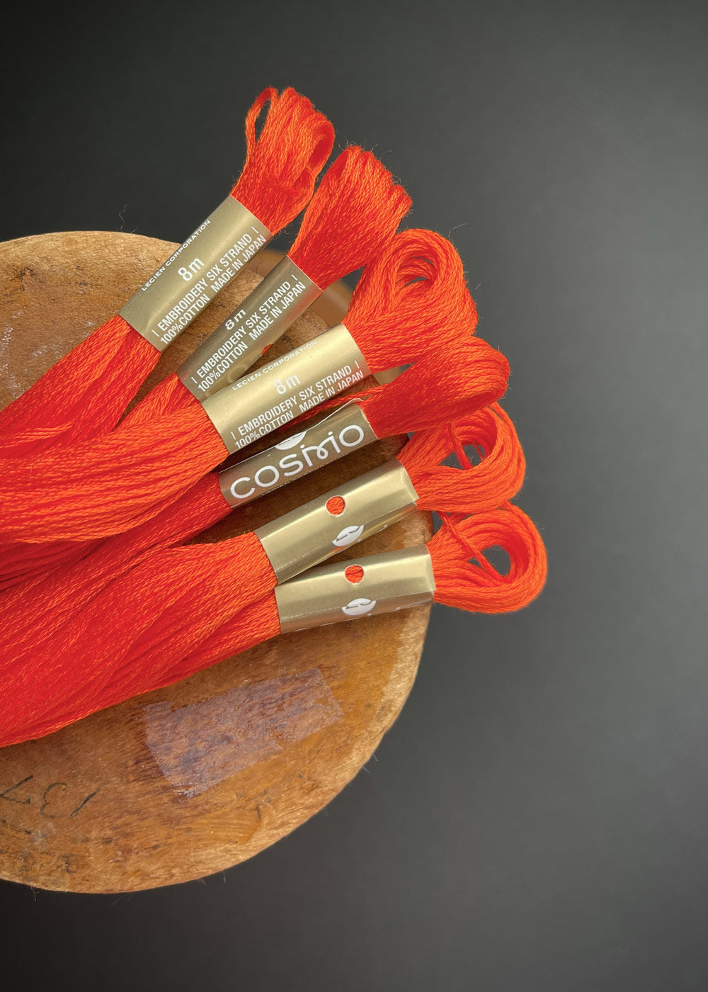 Pure Cotton Embroidery Thread - 8m. Col 758