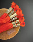 Pure Cotton Embroidery Thread - 8m. Col 758