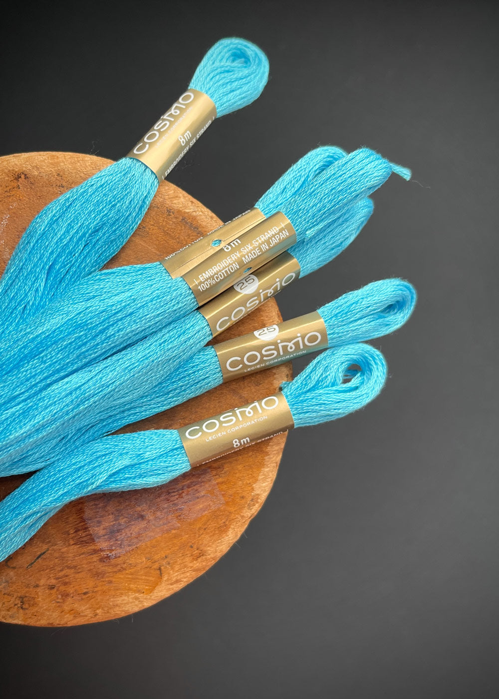 Pure Cotton Embroidery Thread - 8m. Col 2022