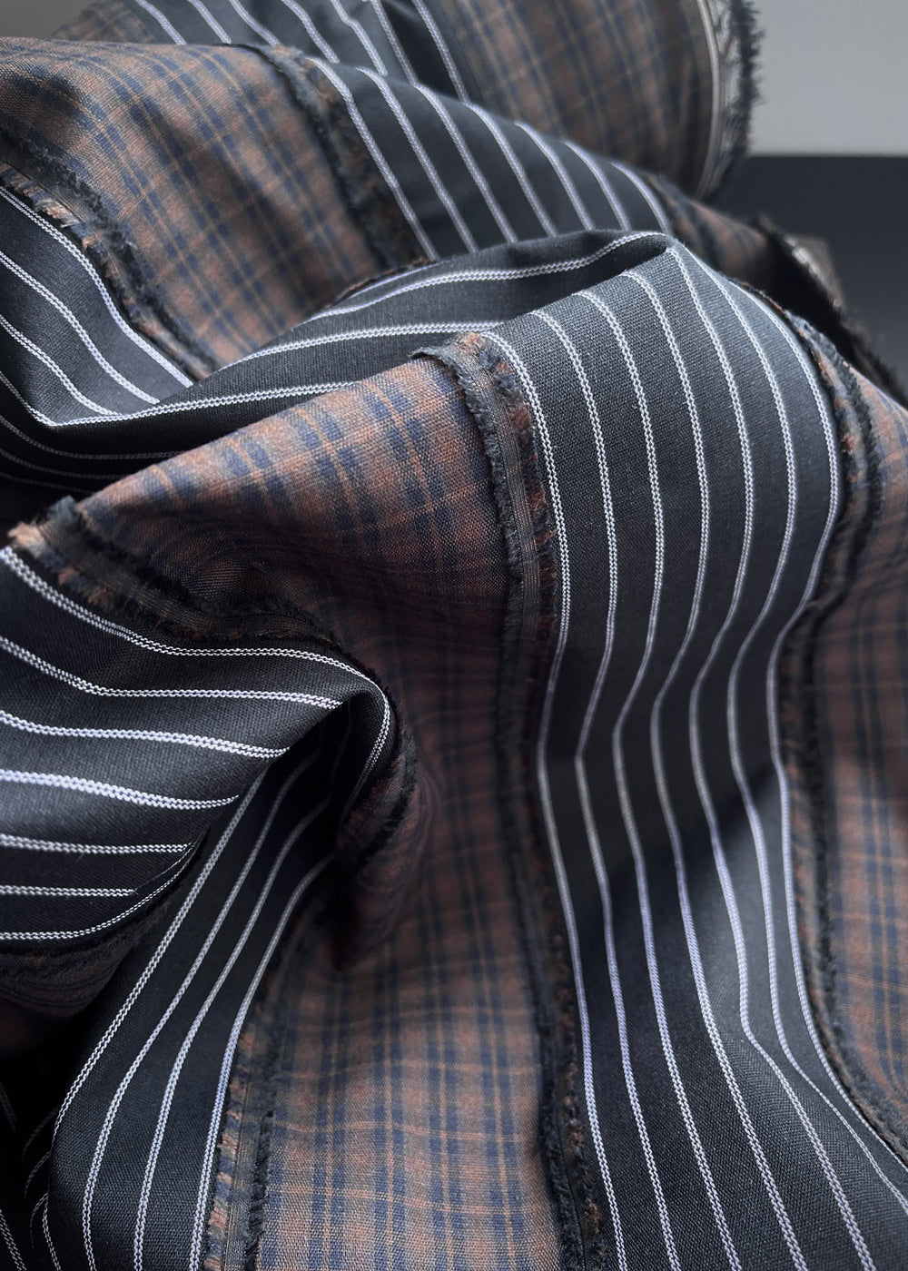 Frazzle Texture Cotton Poplin Fabric