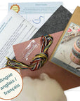 Pincushion - Felt Hand Stitching Kit, Corinne Lapierre