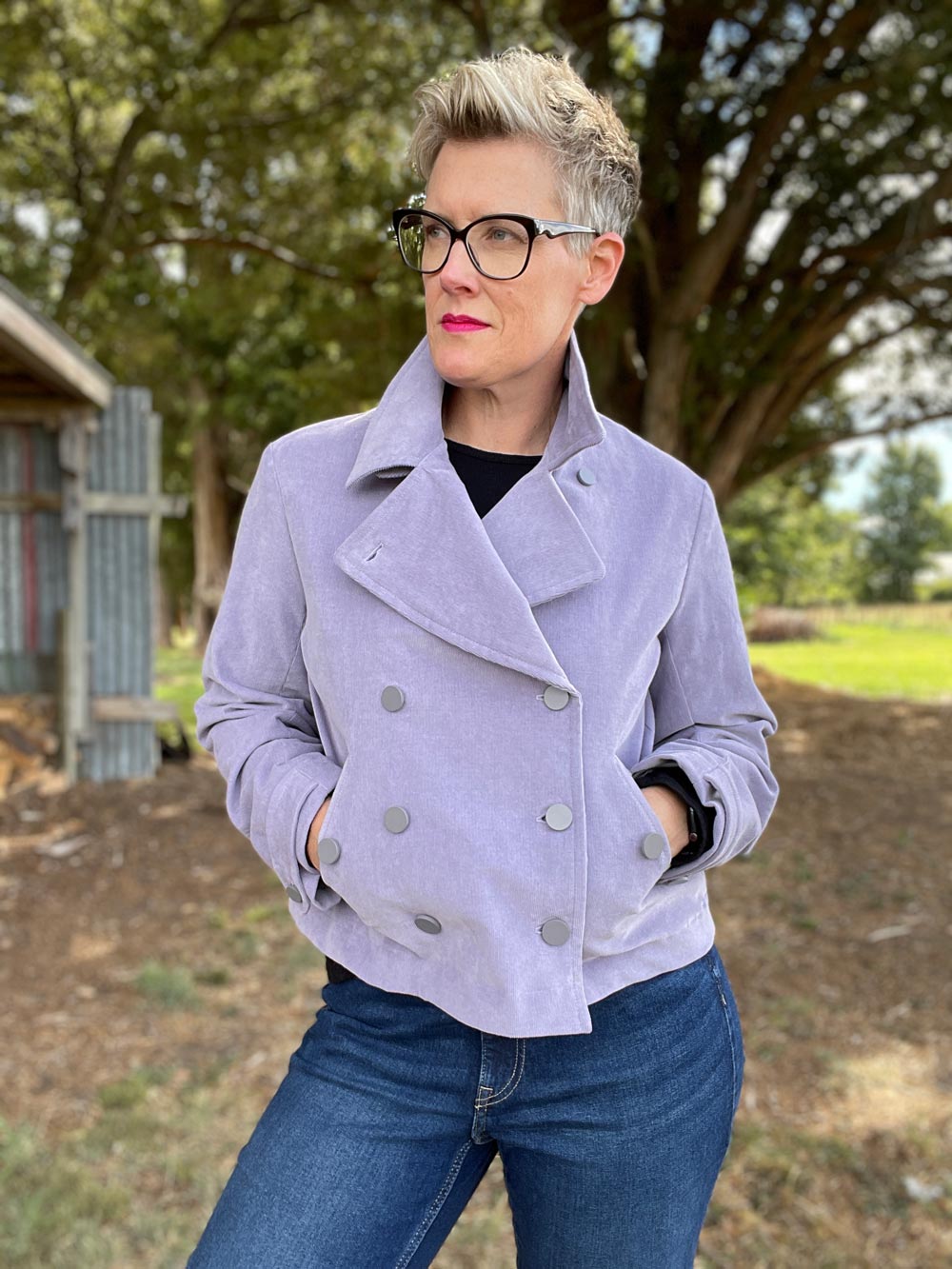 DENHAM MOUTON JACKET　美品 Merchant & Mills Denham Jacket – Miss Maude