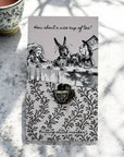 Teacup Stitch Marker – Mad Hatter’s Tea Party Edition