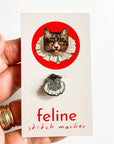 Feline Stitch Marker