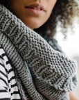 Eris Cowl, Jen Geigly. Print Knitting Pattern