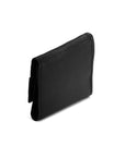 muud, Carla Leather Needle Wallet: Black