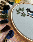 Mister Magpie - Embroidery Hoop Kit, Nest Embirdery