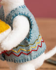 Little Mouse The Librarian - Felt Hand Stitching Kit, Corinne Lapierre