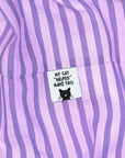 My Cat "Helped" Make This Woven Labels
