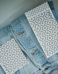 Sashiko Inspired Mending Stick and Stitch Patterns - Vol 2