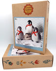 Baby Penguins - Felt Hand Stitching Kit, Corinne Lapierre