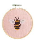 Beginner Bumble Bee Cross Stitch Kit