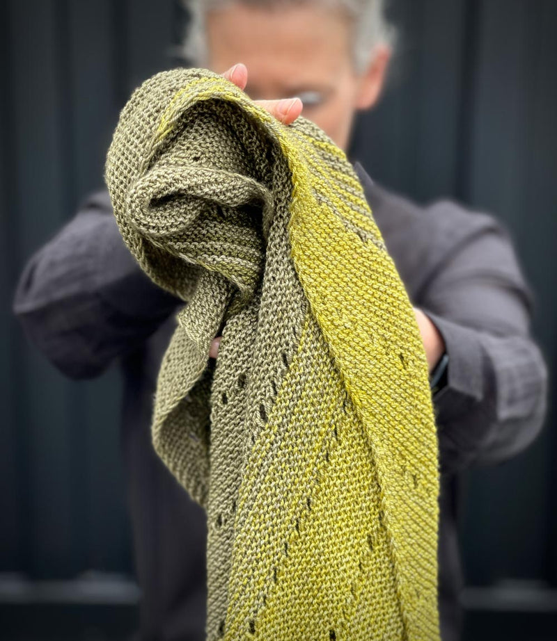 Free Your Fade Shawl - Legend Yarn and Pattern Knit Kit