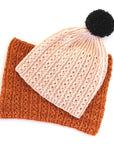 Gabo Hat & Cowl, Ambah O'Brien Print Knitting Pattern
